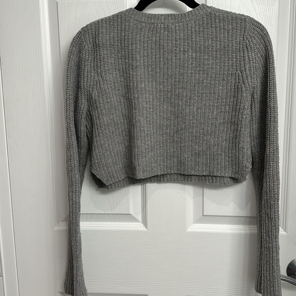 Cotton Candy LA Women’s Cropped Knit Long-sleeve Top - Picture 2 of 4